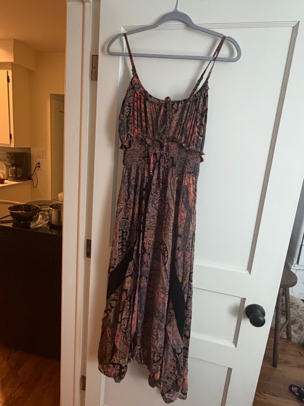 Beautiful paisley and lace dress